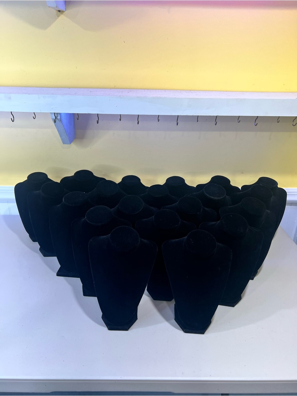 Black Velvet Necklace Displays - Sold separately available to bundle